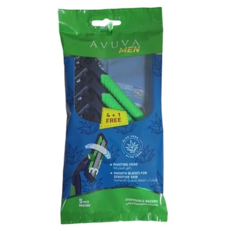 افوفا ماكينة حلاقة رجالى كيس 5 قطعة