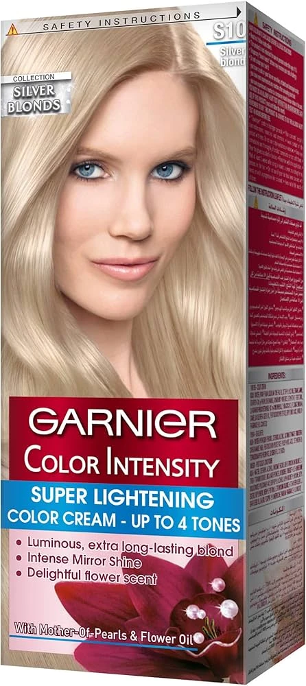 غارنيية انتنستى صبغة (S10) اشقر فضى كولور كريم 40مل##