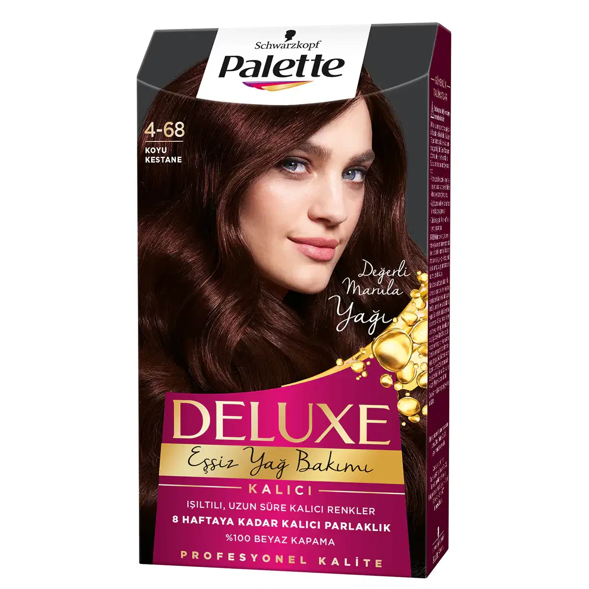 باليت صبغة صغير كستنائى غامق 68-4