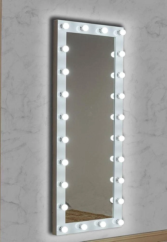 مرايا مكياج فضى مستطيلة