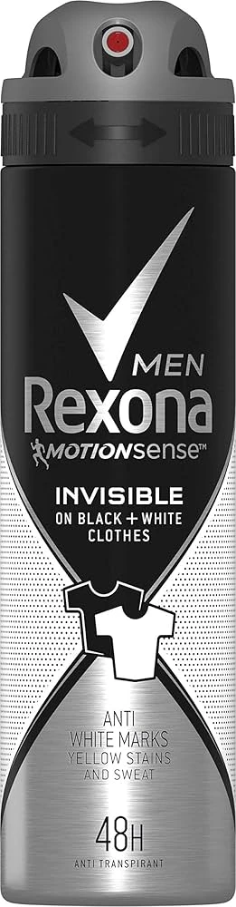 ريكسونا سبراى انفزبل بلاك اند وايت رجالى 150 مل خصم 20% ##