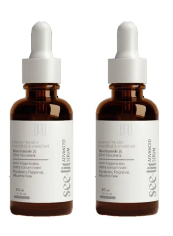 سى ليت سيروم ادفانسيد نياسيناميد 30 مل عرض 2 قطعة