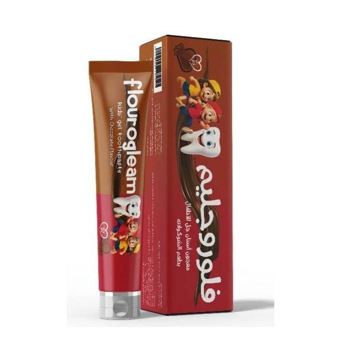 فلوروجليم معجون اسنان اطفال بطعم الشوكولاتة 60 جم