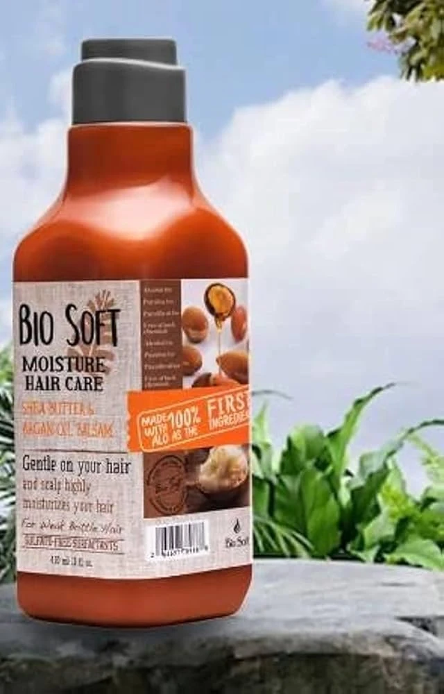 بايو سوفت بلسم بزبدة الشيا والارجان 490 مل