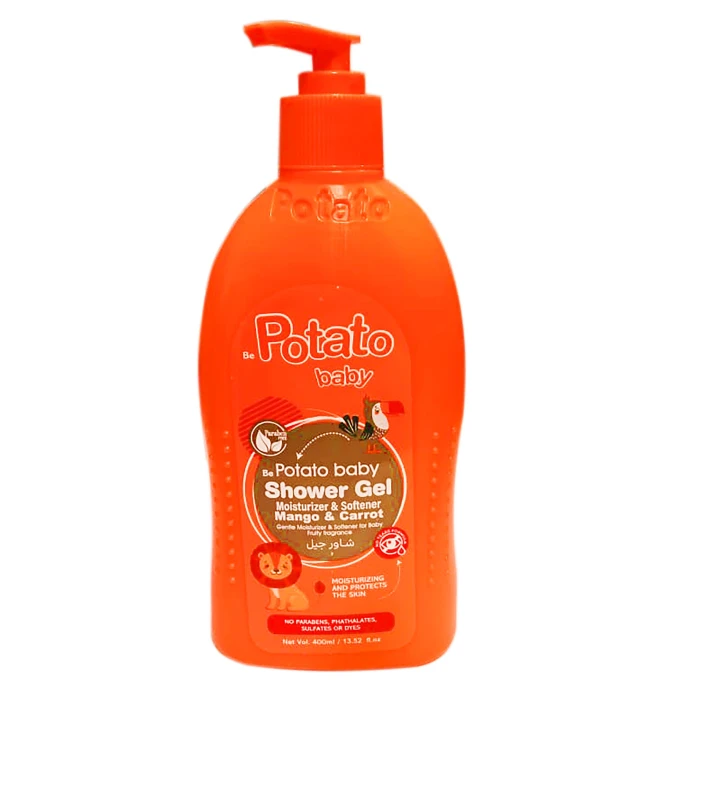 بوتاتو شاور جل اطفال بالمانجو والجزر 400 مل
