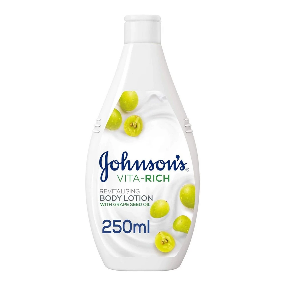 جونسون فيتا ريتش لوشن للجسم زيت بذور العنب 250 مل ##