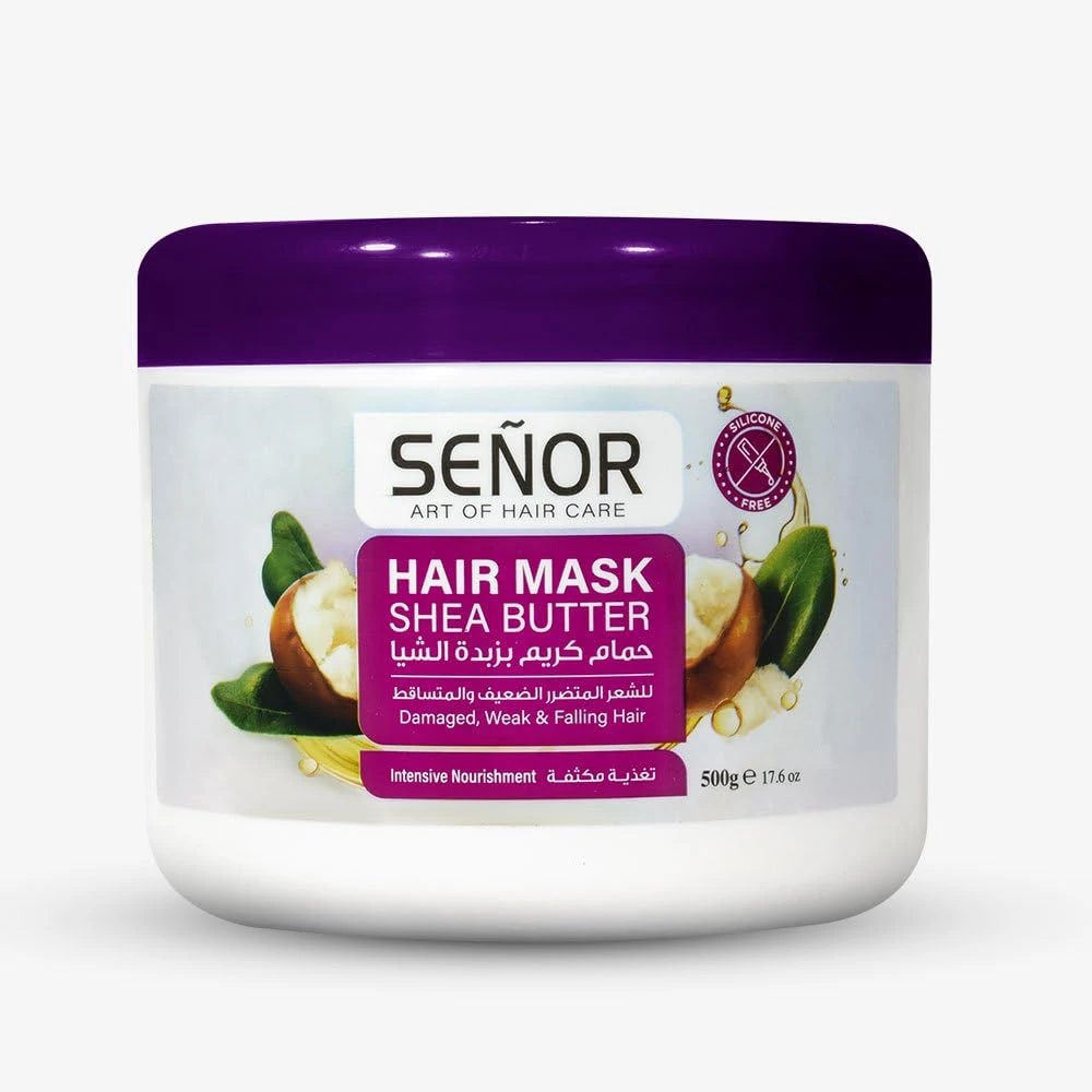 سينيور حمام كريم بزبدة الشيا للشعر الجاف  500 مل