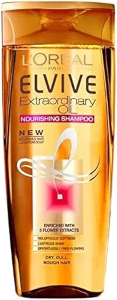 لوريال الفيف شامبو للشعر الجاف بنى 400 مل خصم 15% ##